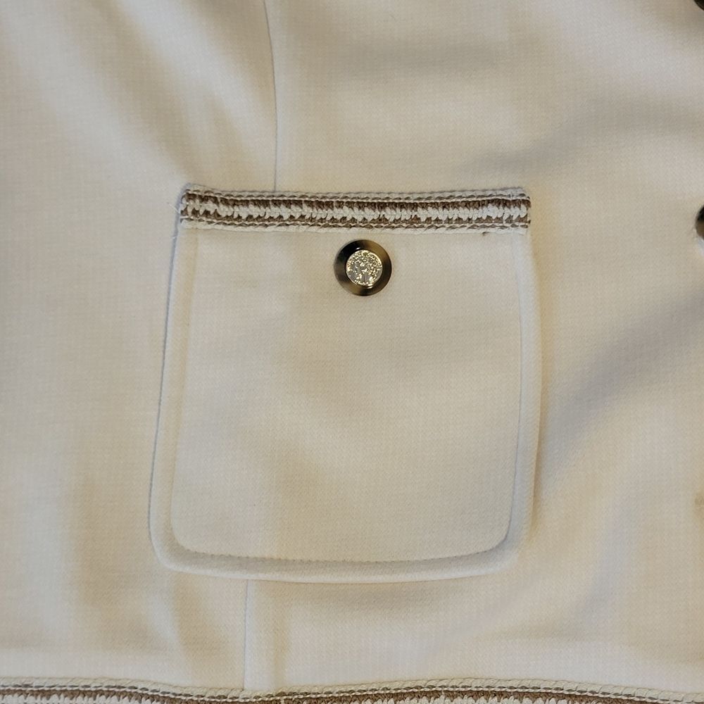 Bagatelle Women's Cream Button Down Jacket Sz 1X - NWT - Picture 9 of 11